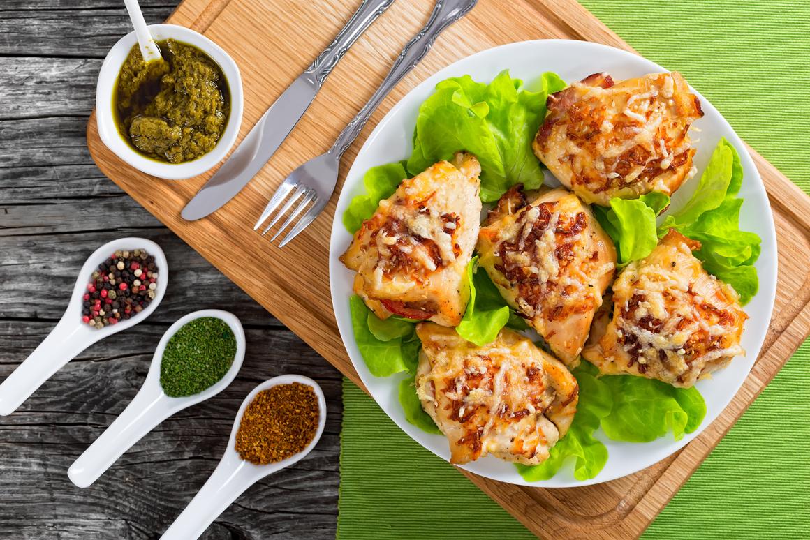 Überbackene Pouletbrust