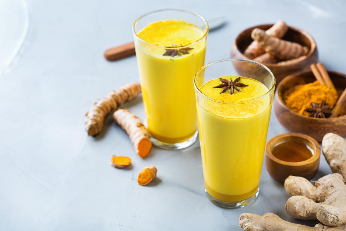 Goldene Latte
