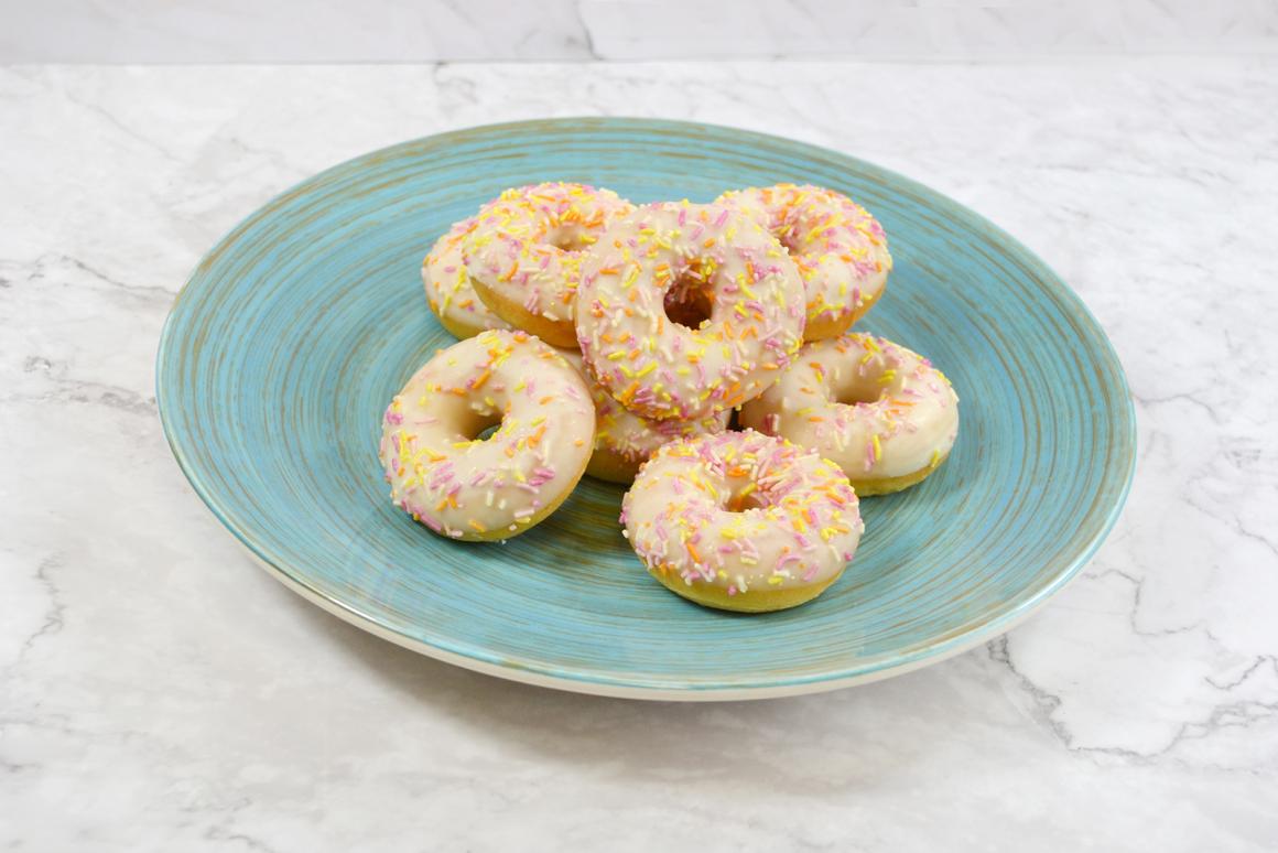 Zitronen-Donuts