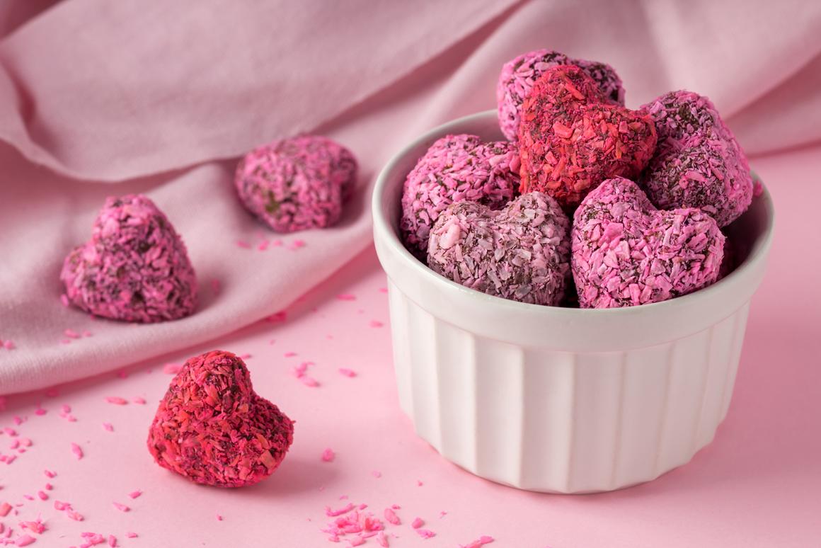 Valentinstags Bliss Balls