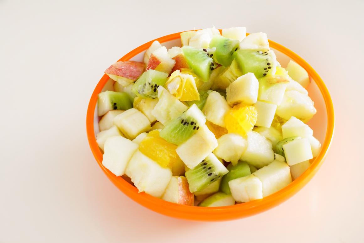 Winterlicher Obstsalat