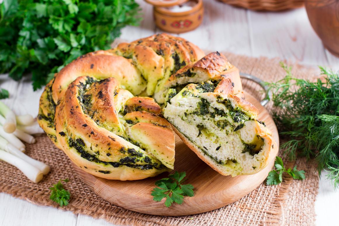 Twist-Brot mit Bärlauchpesto - Rezept