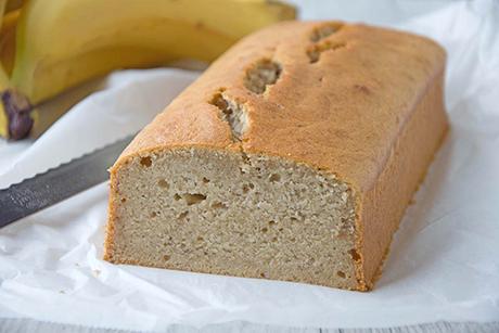 Feiner Kuchen mit Bananen in Kokosöl