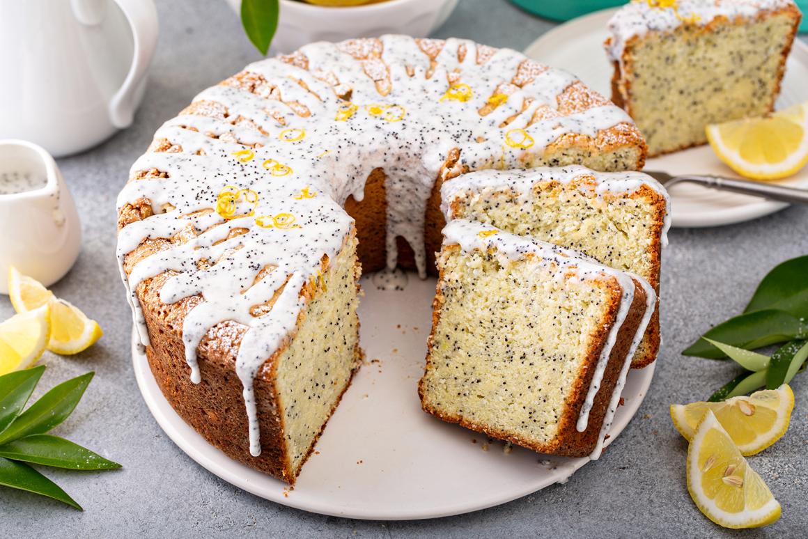 Zitronen-Mohn-Kuchen - Rezept