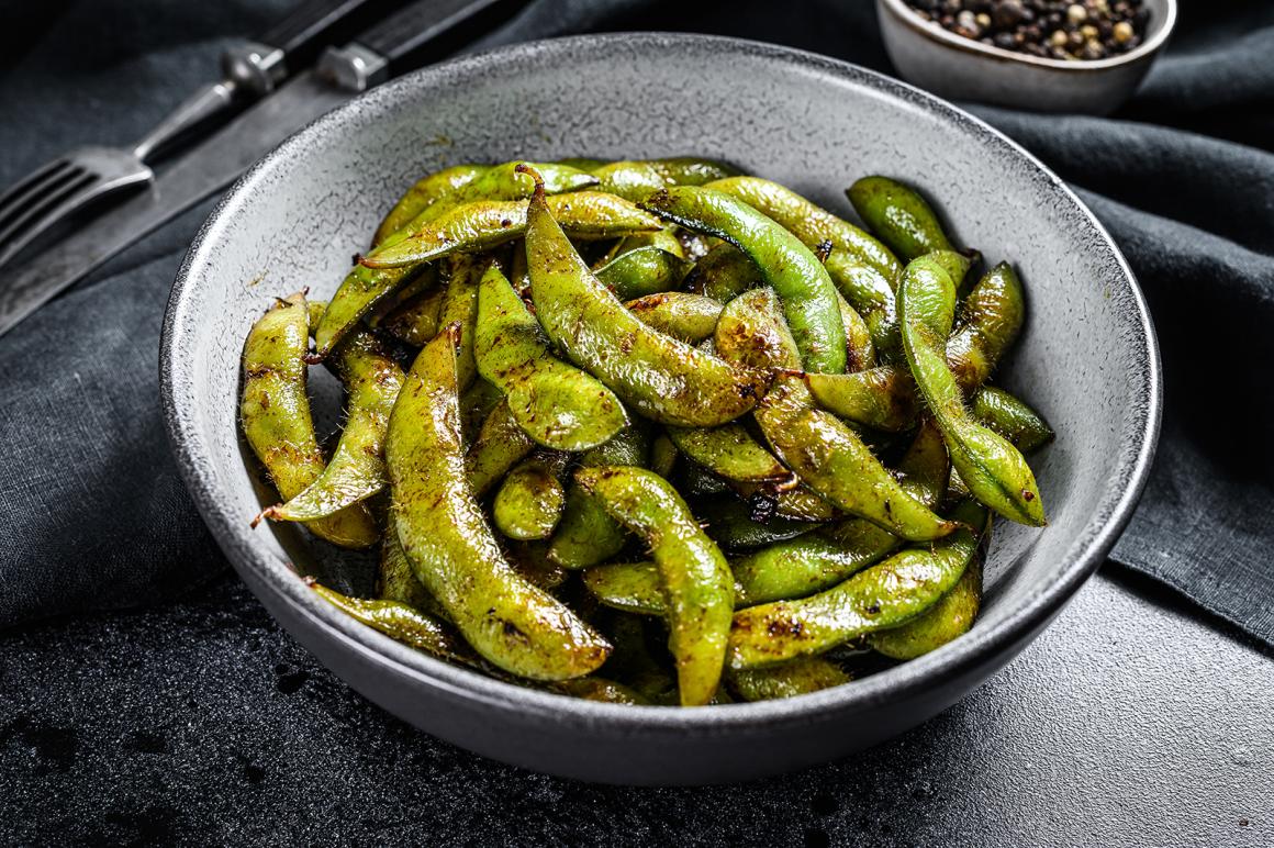 Geröstete Edamame
