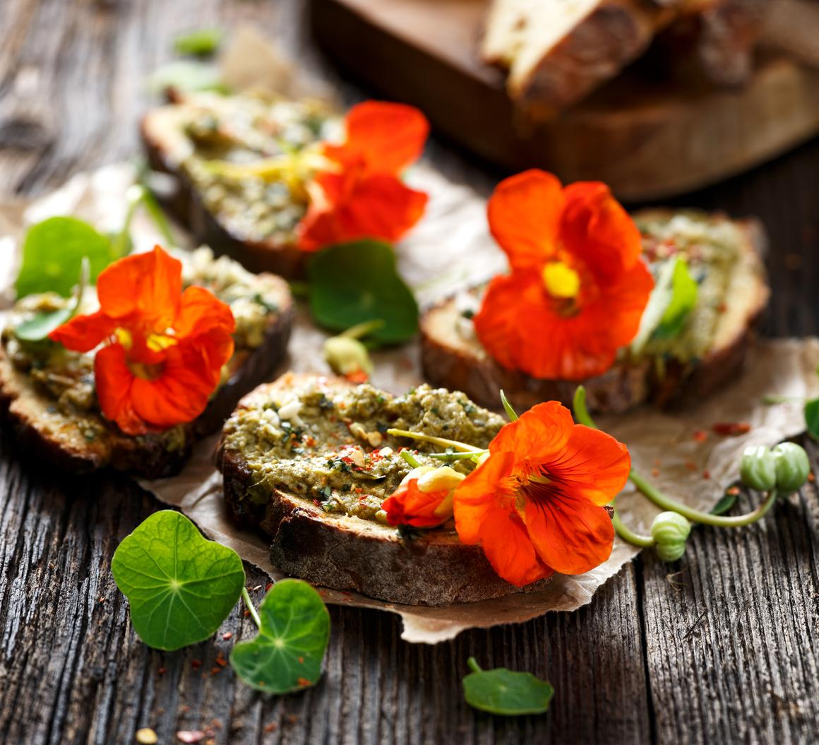Kapuzinerkresse-Pesto