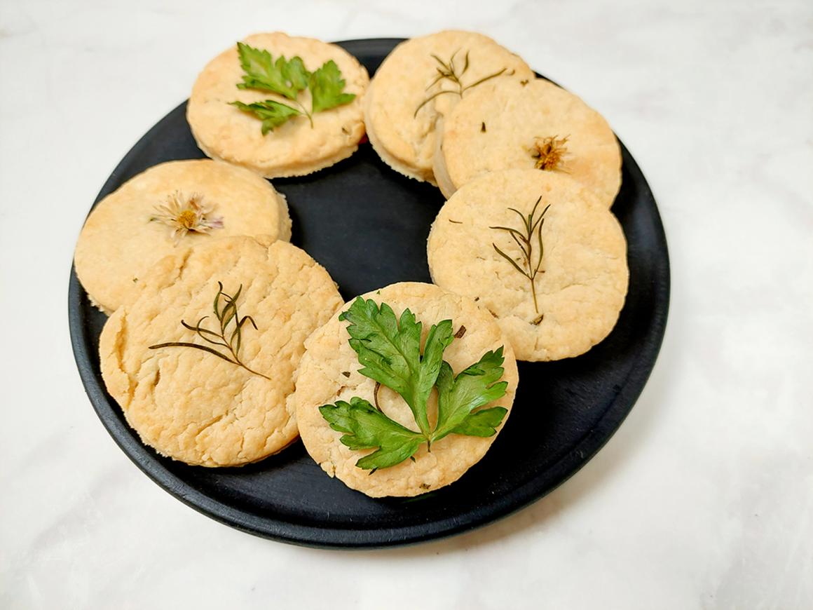 Kräuter-Shortbread