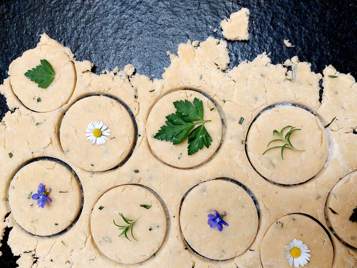 Kräuter-Shortbread