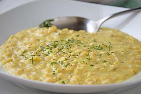 Delikates Linsencurry