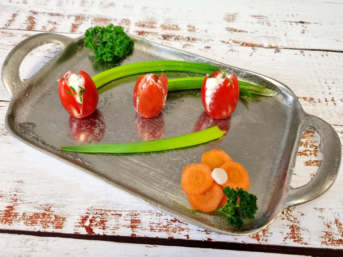 Tomaten-Tulpen