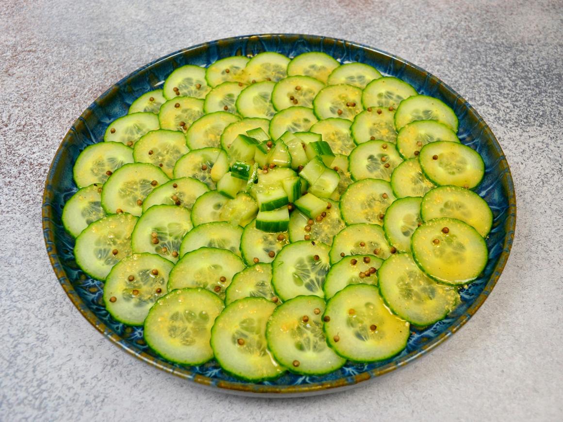 Gurkencarpaccio - Rezept