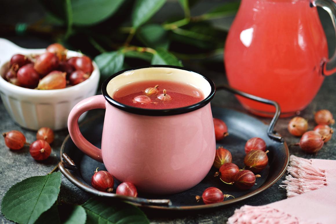 Stachelbeer-Kompott - Rezept
