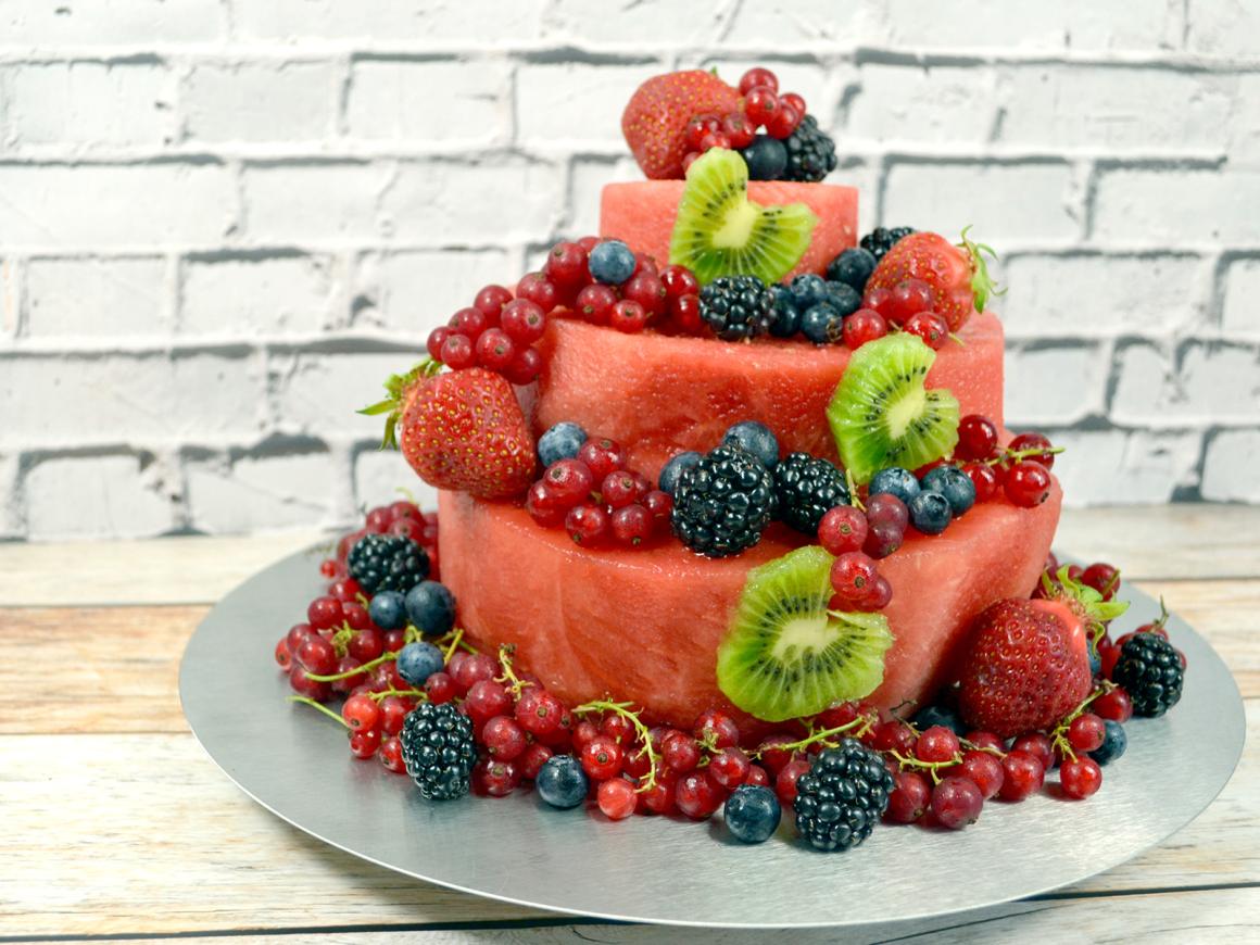 Wassermelonen-Torte