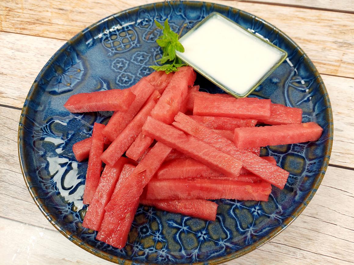 Wassermelonen-Pommes