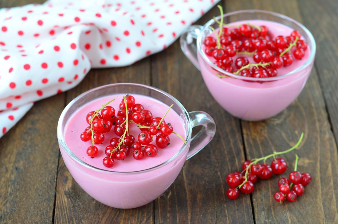 Johannisbeer-Pudding
