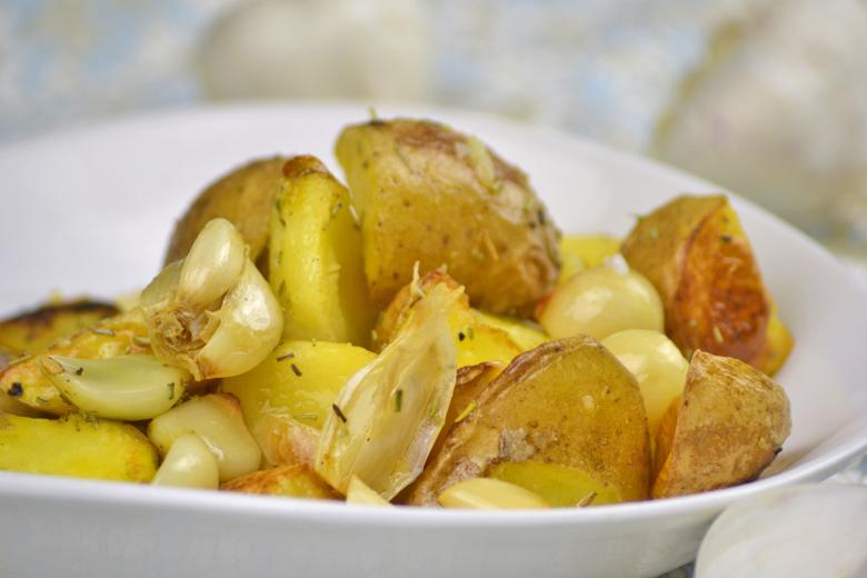 Knobmarin-Ofenkartoffeln