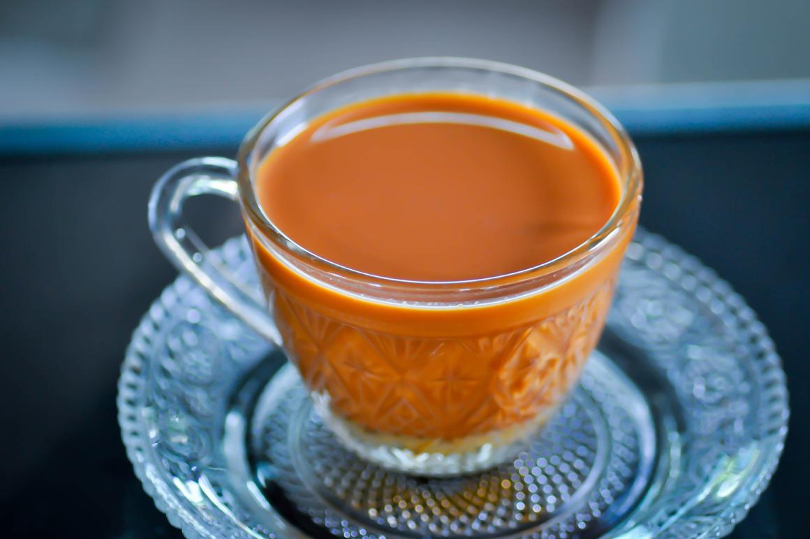 Asiatischer Milchtee