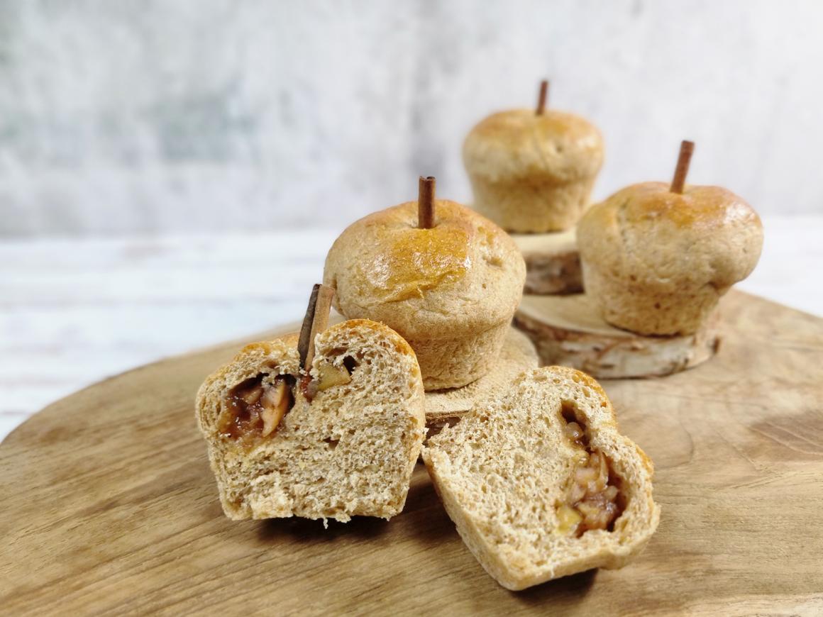 Gesunde Apfelmuffins