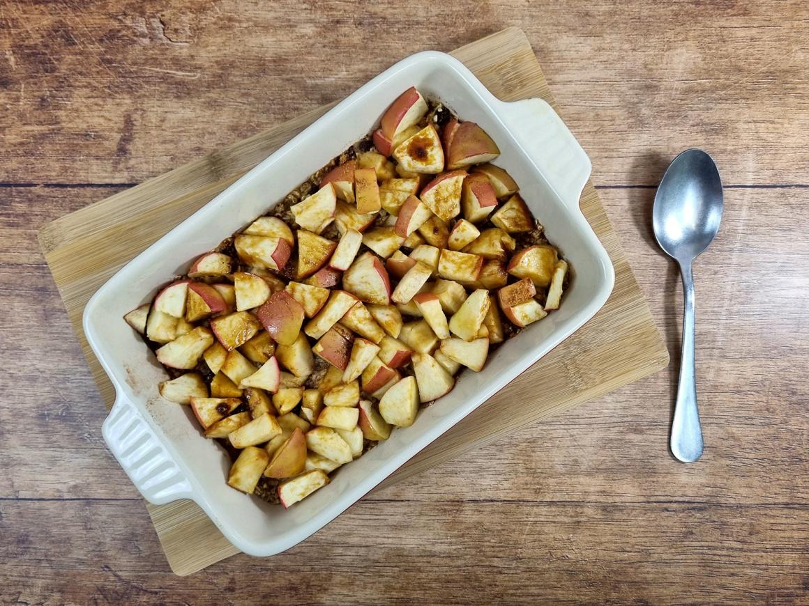 Apfel-Zimt Baked Oatmeal