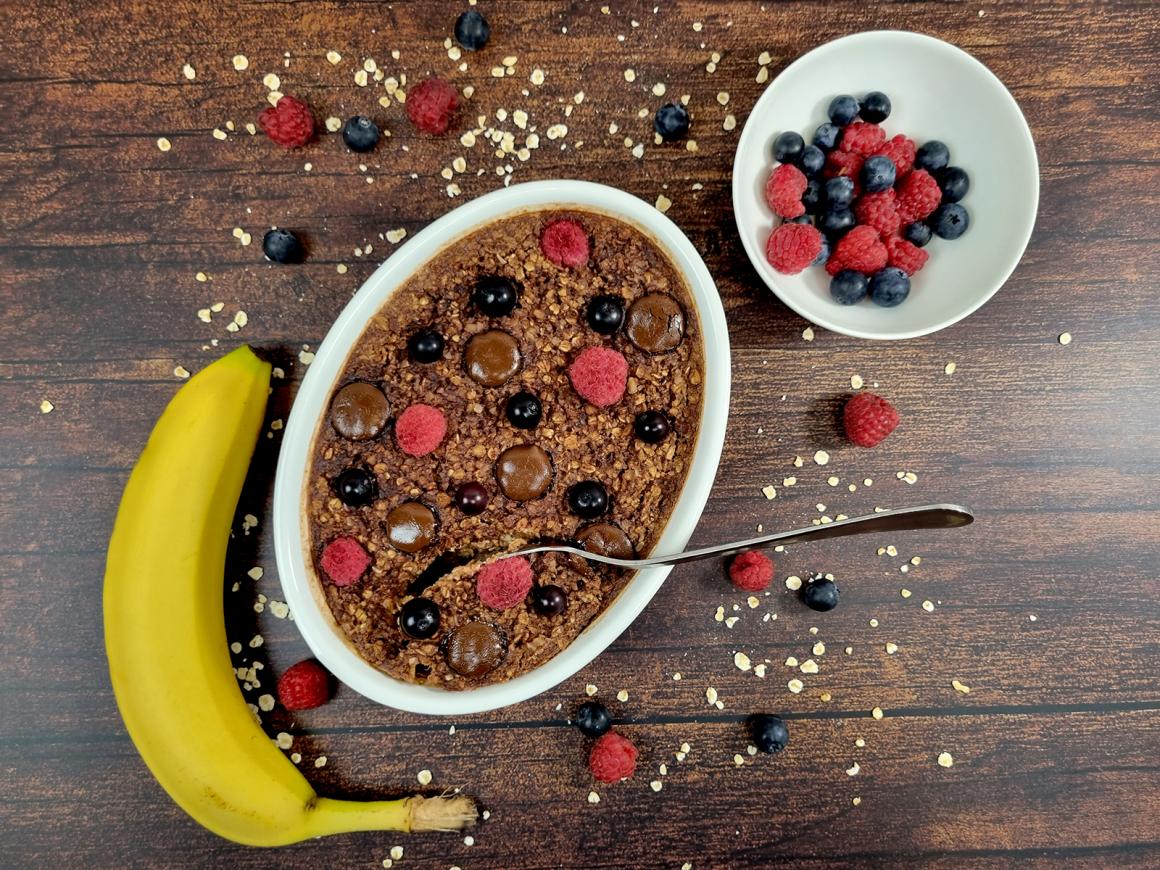 Baked Oats für Kinder