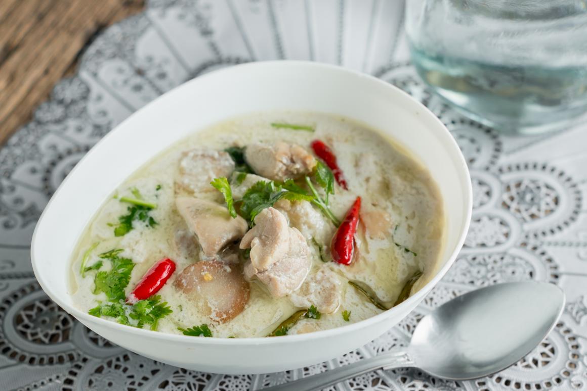 Tom Kha Gai - Pouletsuppe