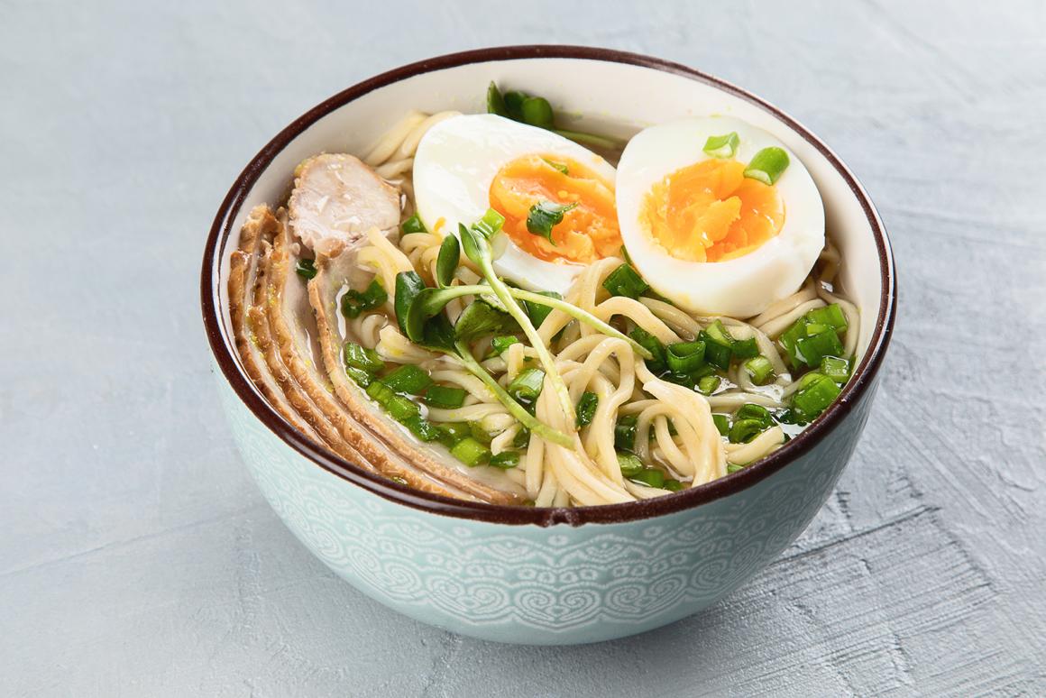 Udon-Nudelsuppe