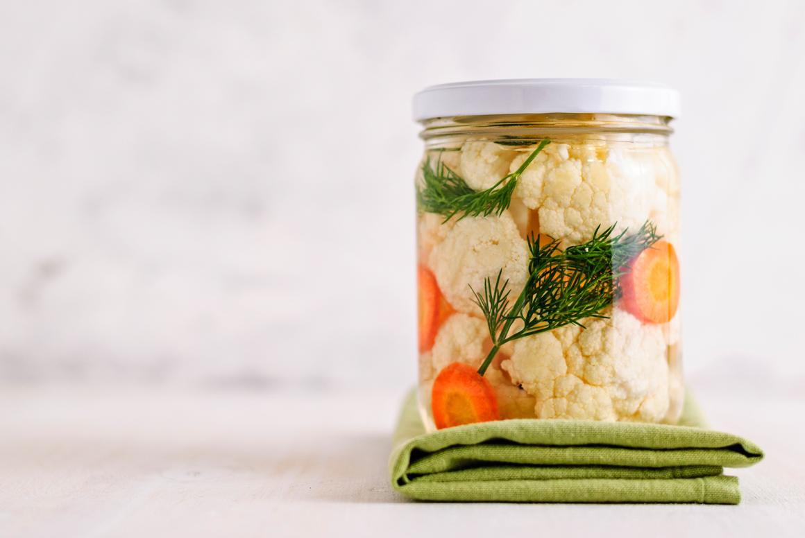 Fermentierter Blumenkohl