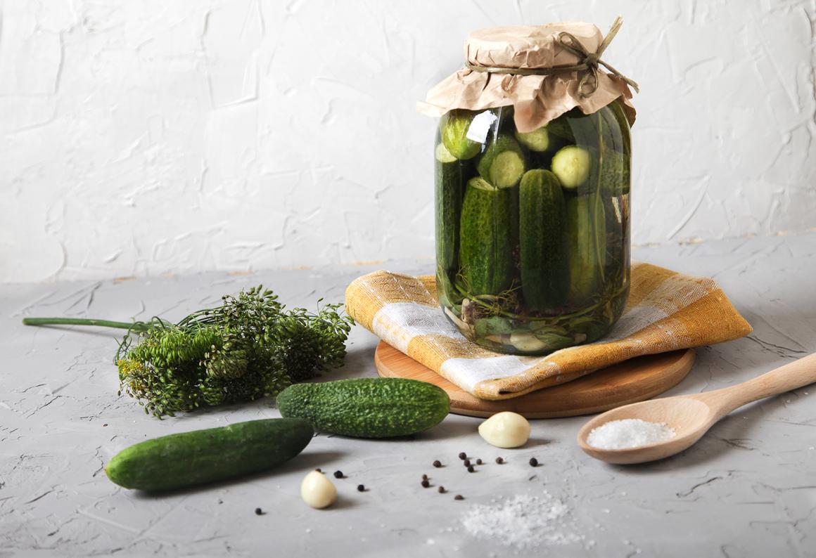 Gurken, fermentiert