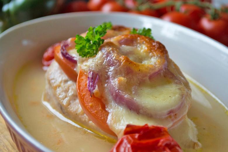 Tomaten-Mozzarella Schnitzel