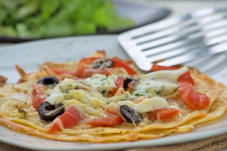 Omelettenpizza