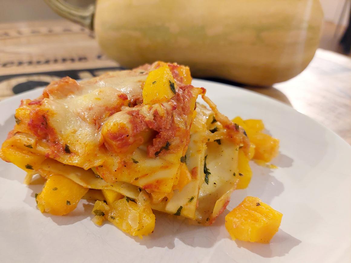 Kürbislasagne - Rezept