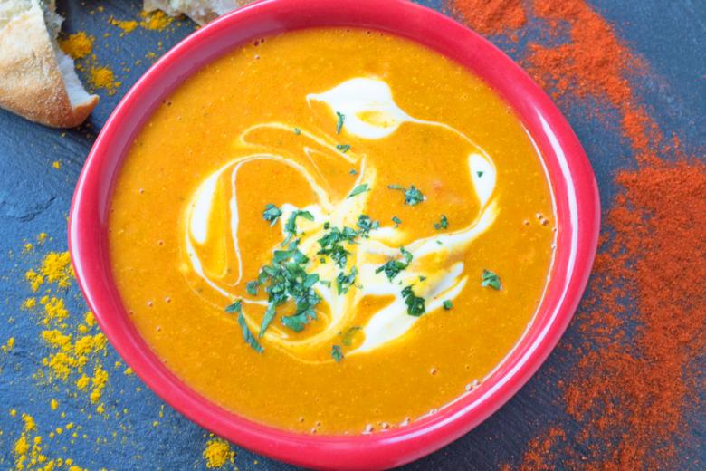 Einfache Linsensuppe