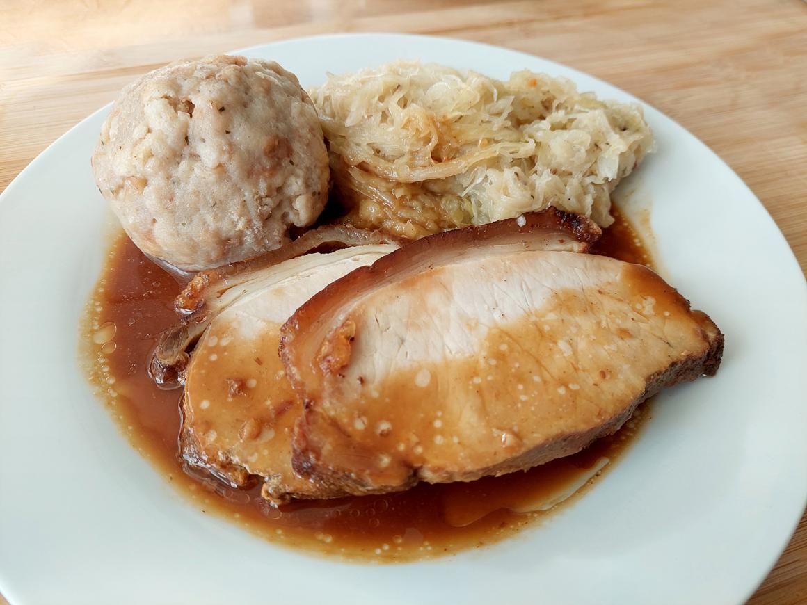 Krustenbraten vom Schwein