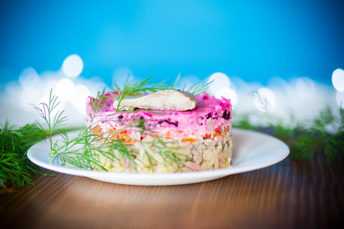 Russischer Schichtsalat - Rezept