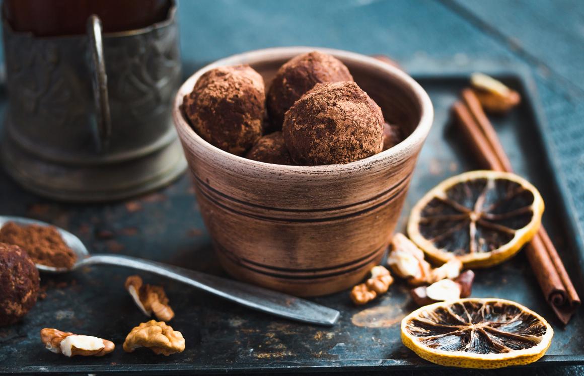 Bliss Balls für Weihnachten