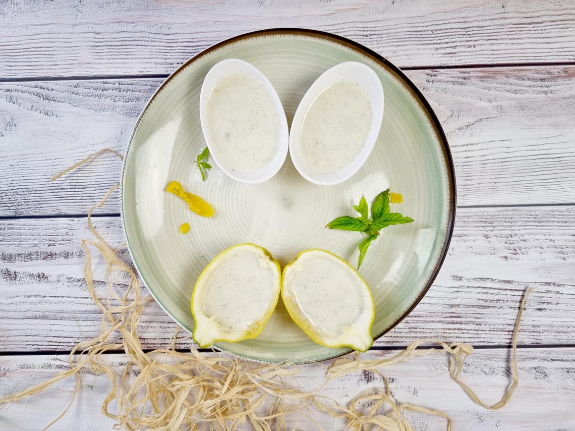 Sommerlicher Limoncello-Pudding
