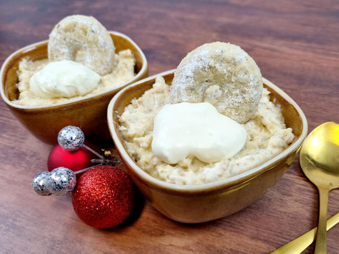 Vanillekipferlmousse