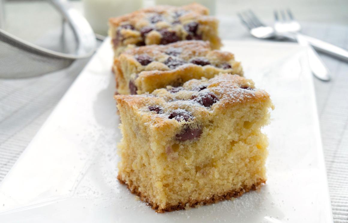 Kirschkuchen vom Blech