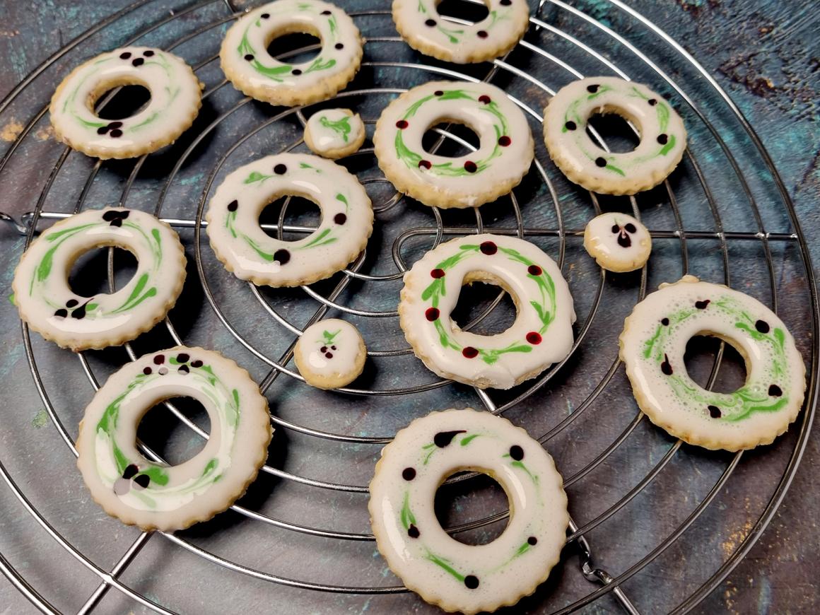 Adventskranz-Guetzli