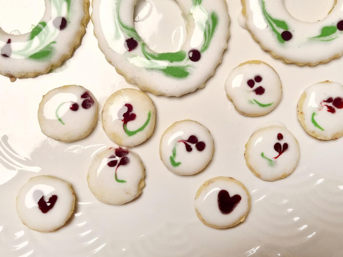 Adventskranz-Guetzli