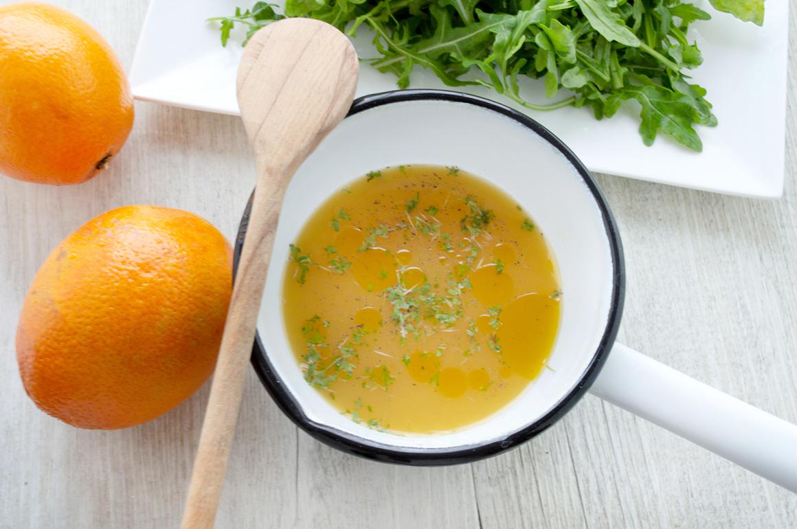 Orange-Kresse-Dressing - Rezept