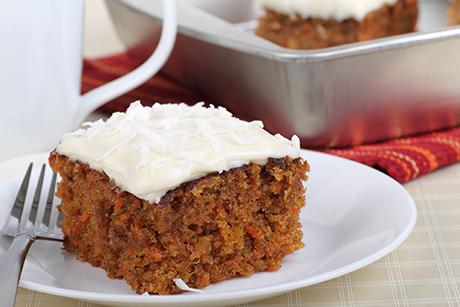 Rüeblitorte mit Mascarpone-Glasur