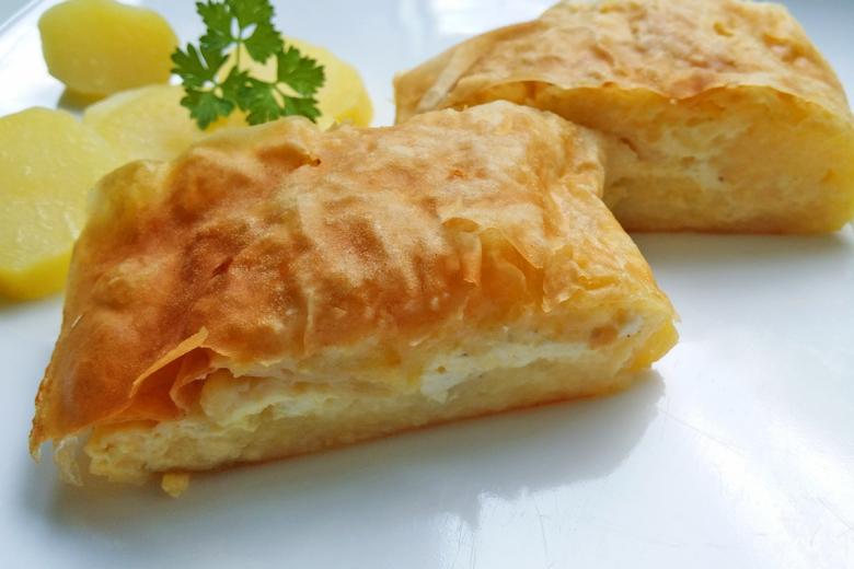 Feta Kartoffelstrudel