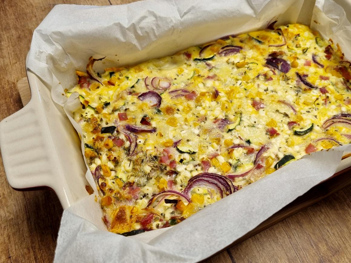 Schüttelpizza ohne Teig