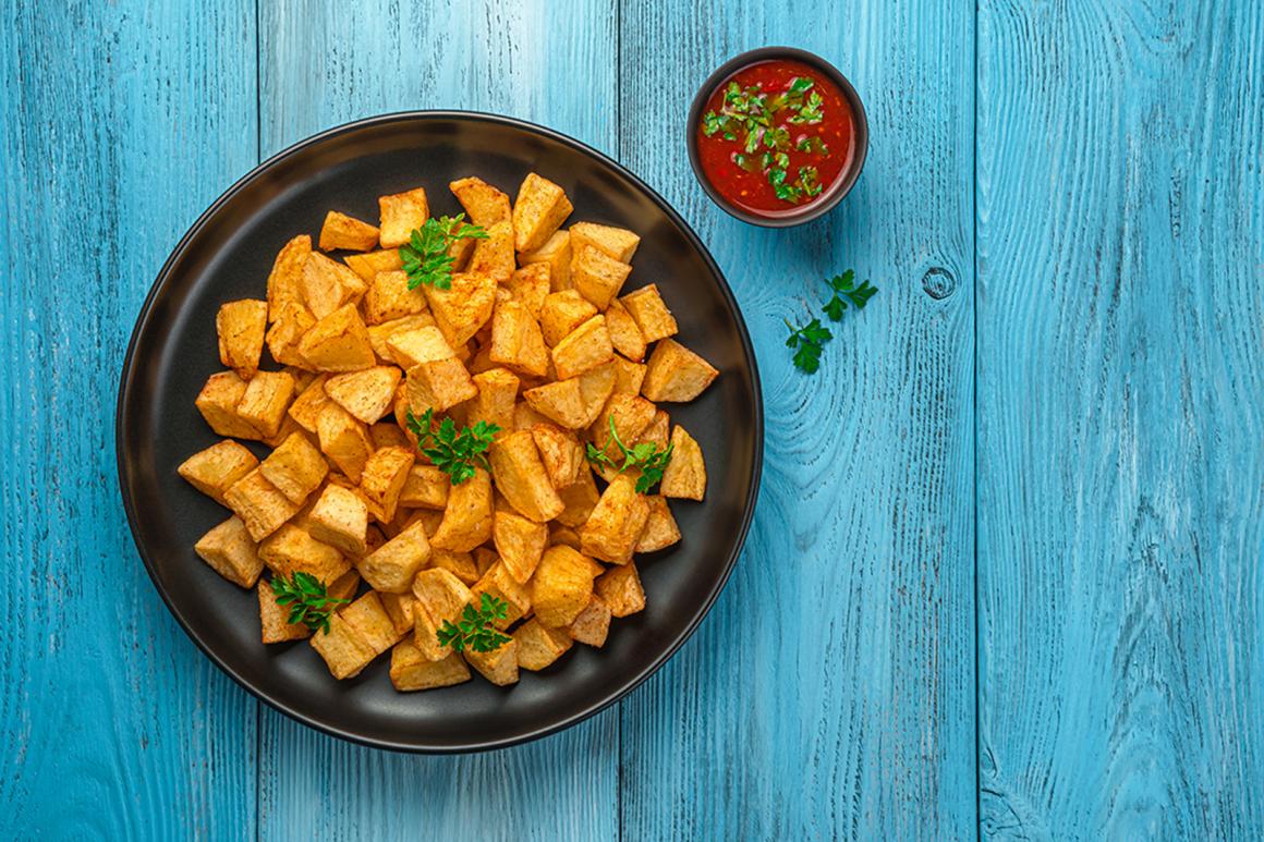 Gebratene Kartoffelwürfel - Rezept