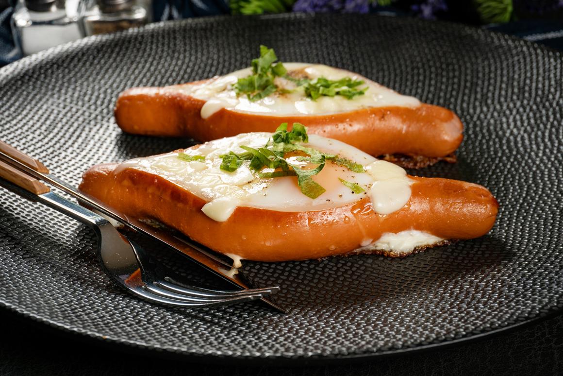 Spiegelei im Wienerli - Rezept