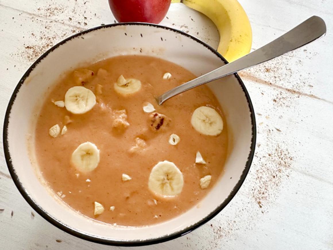 Quorn-Curry mit Banane