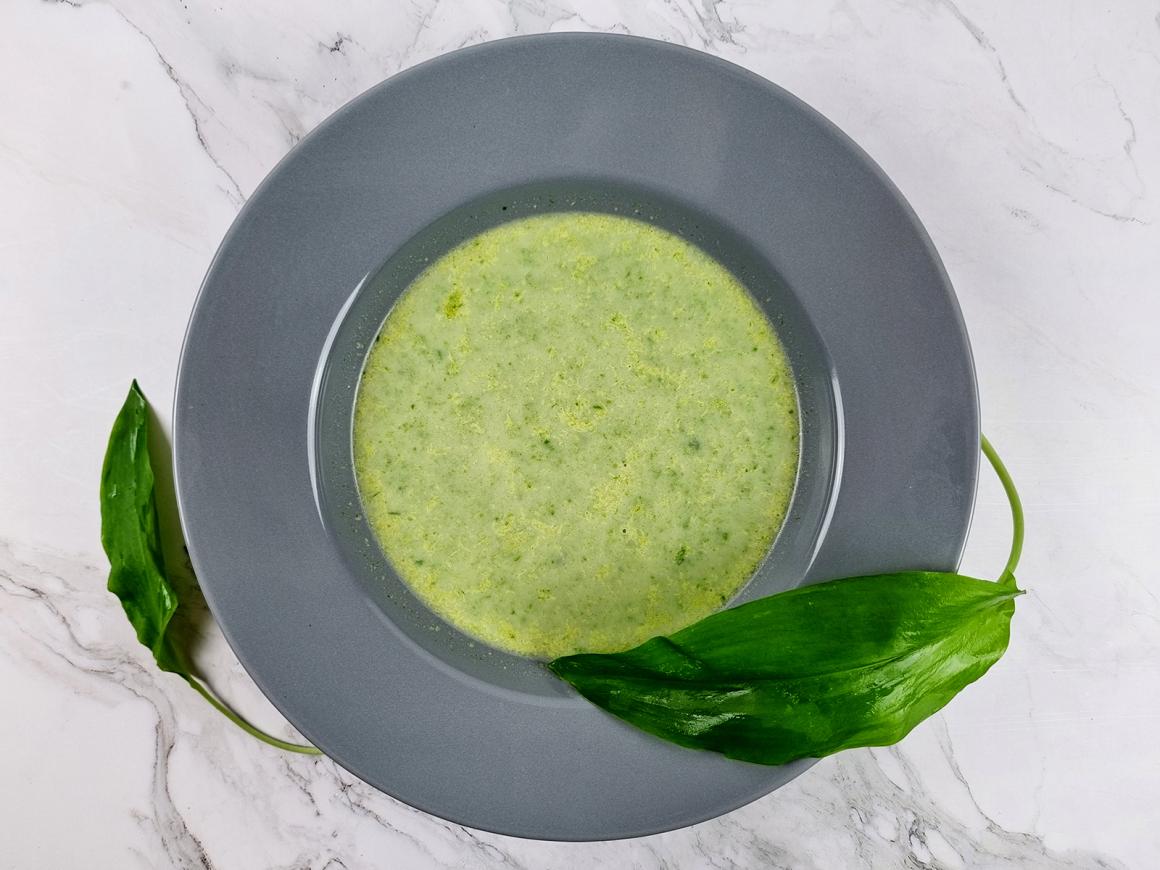 Wilde Knoblauchsuppe