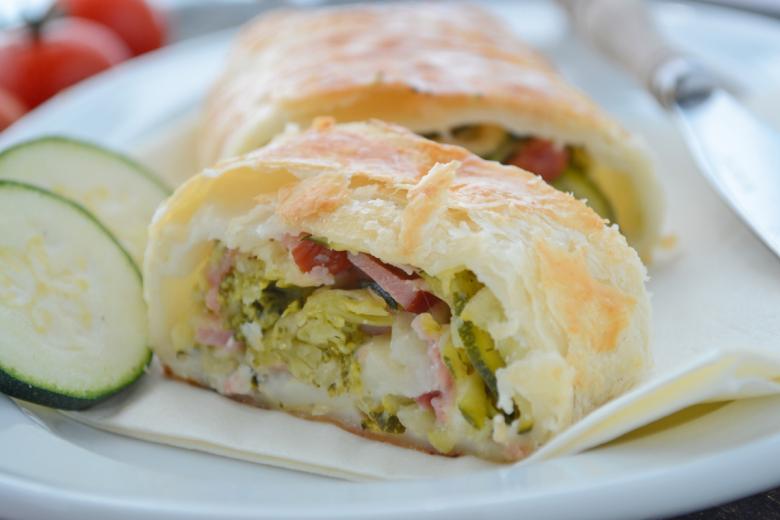 Zucchetti-Strudel