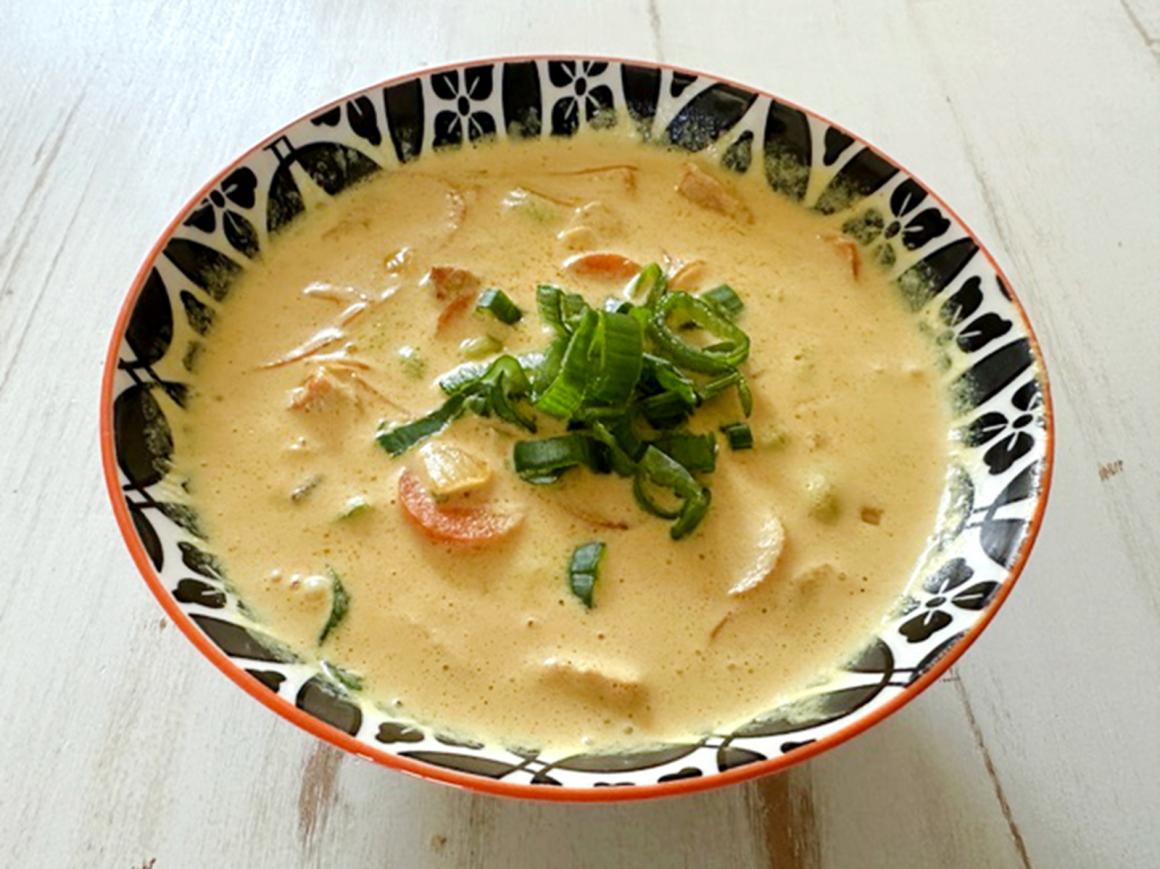 Thai-Suppe mit Quorn-Geschnetzeltem - Rezept